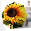 1pc Sunflower, Yellow Themed High-quality Umbrella,Automatic Opening and Closing Umbrella,Multi-functional Umbrella G0811311