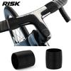 RISK Bicycle Handlebar Tape Fixing Rings Silicone Anti Slip High Elastic Rubber Sleeve Road Mountain Bike Handlebar Installation