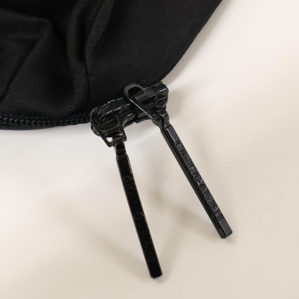 Giorgio Armani [Domestic Genuine] 3RAG54 Collarless with Shoulder Pads Jacket 38 blackUsed