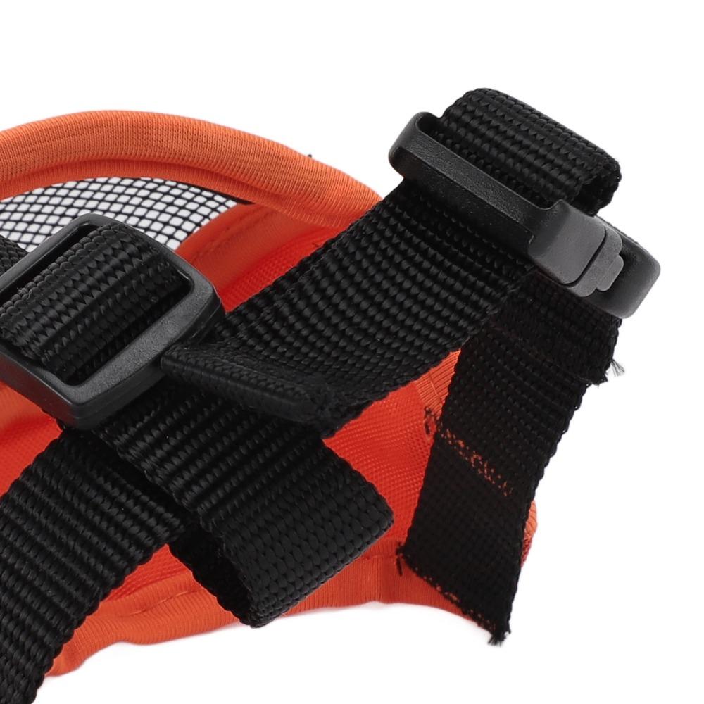 Soft Dog Mouth Guard Adjustable Short Snout Dog Muzzle Durable Short Snout Muzzle  Public Outing