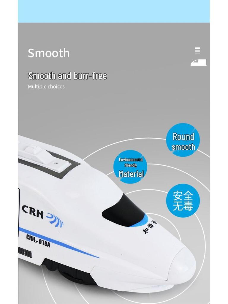 Brand Electric High-Speed Rail Harmony Train Toy with Sound Effects and Easy Assembly
