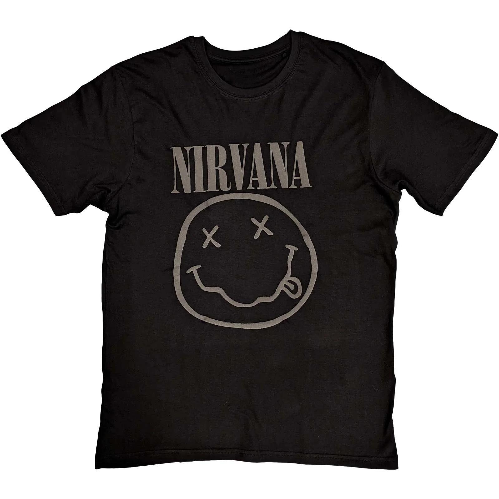 

Garbage rock Nirvana 2026 New Men s 100%Cotton Y2k band Graphic hiphop shirt Suitable for Both Men and Women Summer black Tshirt 4XL