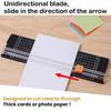 Portable A4 Paper Cutter Paper Blade for Photo Trimmers Scrapbook Lightweight Cutting Mat Machine-Unidirectional Cutting
