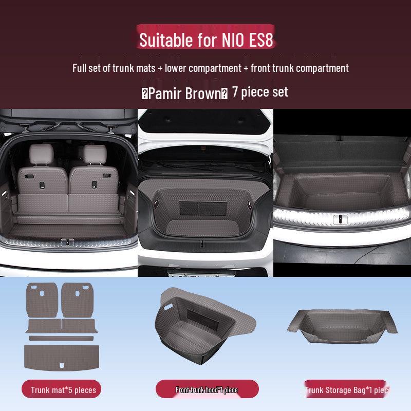 Nio ES8 Front Trunk Organizer Bag: Protective Mat for 26 Models