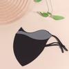 With Reflective Stripe Ice Silk Sunscreen Mask Solid Color Dustproof Cycling Face Cover Quick Drying Washable Face Veil Golf