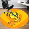 1pc Tweety Bird Office Round Area Rug, Under Office Chairs Bedroom Living Room Home Decor  a1022286