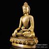 Posąg Buddy Tathagaty Siakjamuniego Brązowy Starożytny Metalowy Rzemiosło