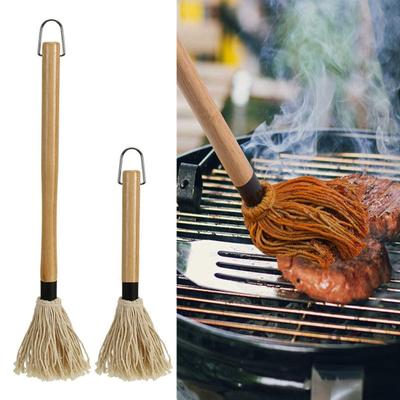 Practical Grill Mop Ultra Absorbent Brush Comfortable Grip Roasting