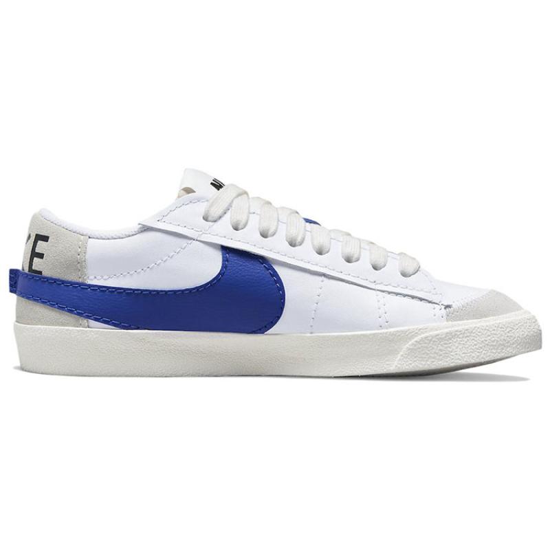 Nike Blazer Low 77 Jumbo White Old Royal Sneakers Skateboard Shoes DQ8768-100