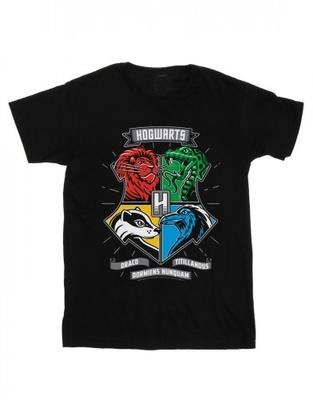Boys Hogwarts Toon Crest T-Shirt