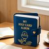 Holy Card Holder with 20 Sleeves Portable Carrying Case Booklet Holy Card Holder Book Organizer Case for Church Personal Prayer
