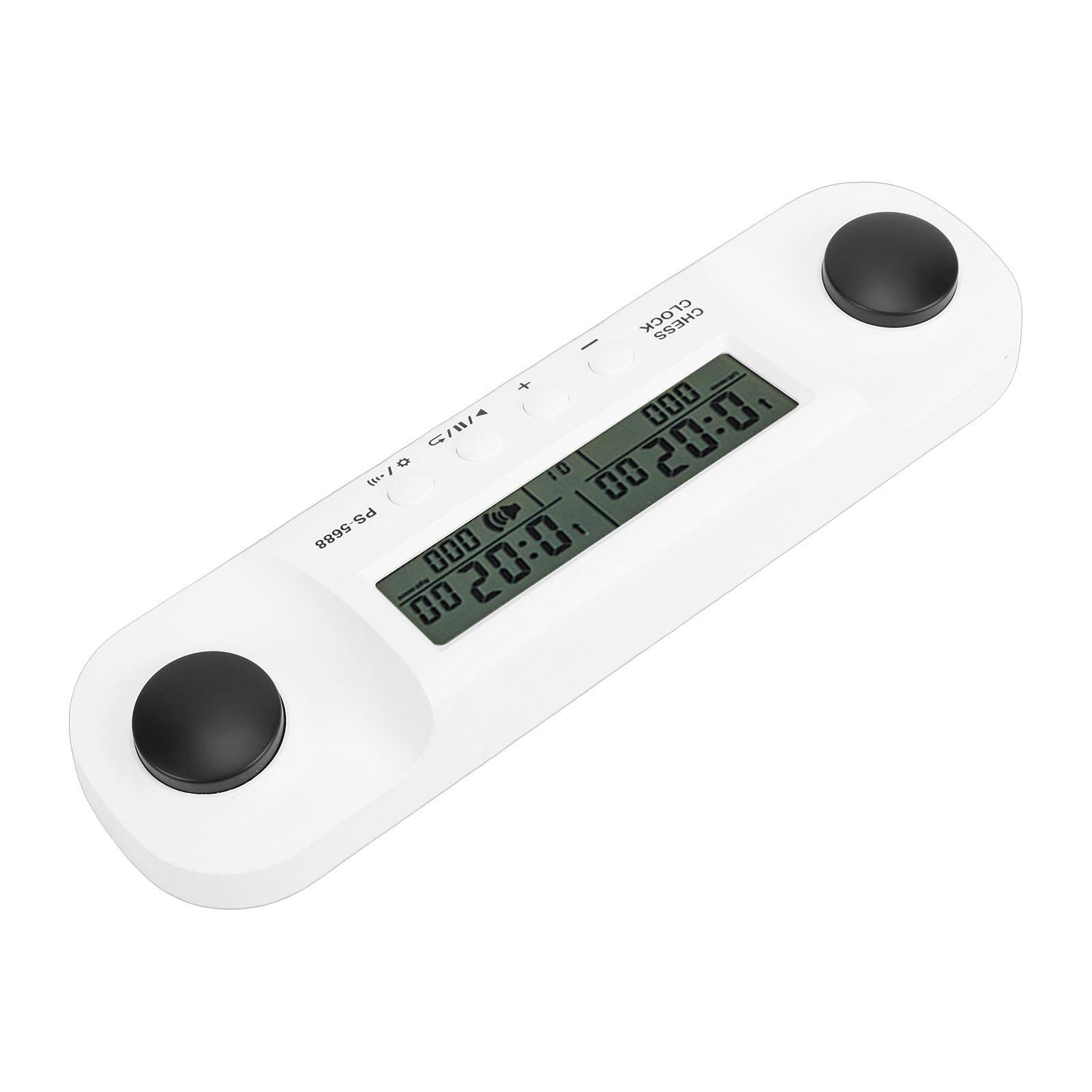 

Chess Clock Battery Operated HD Display Chess Timer for International Chess Chinese Chess Competition