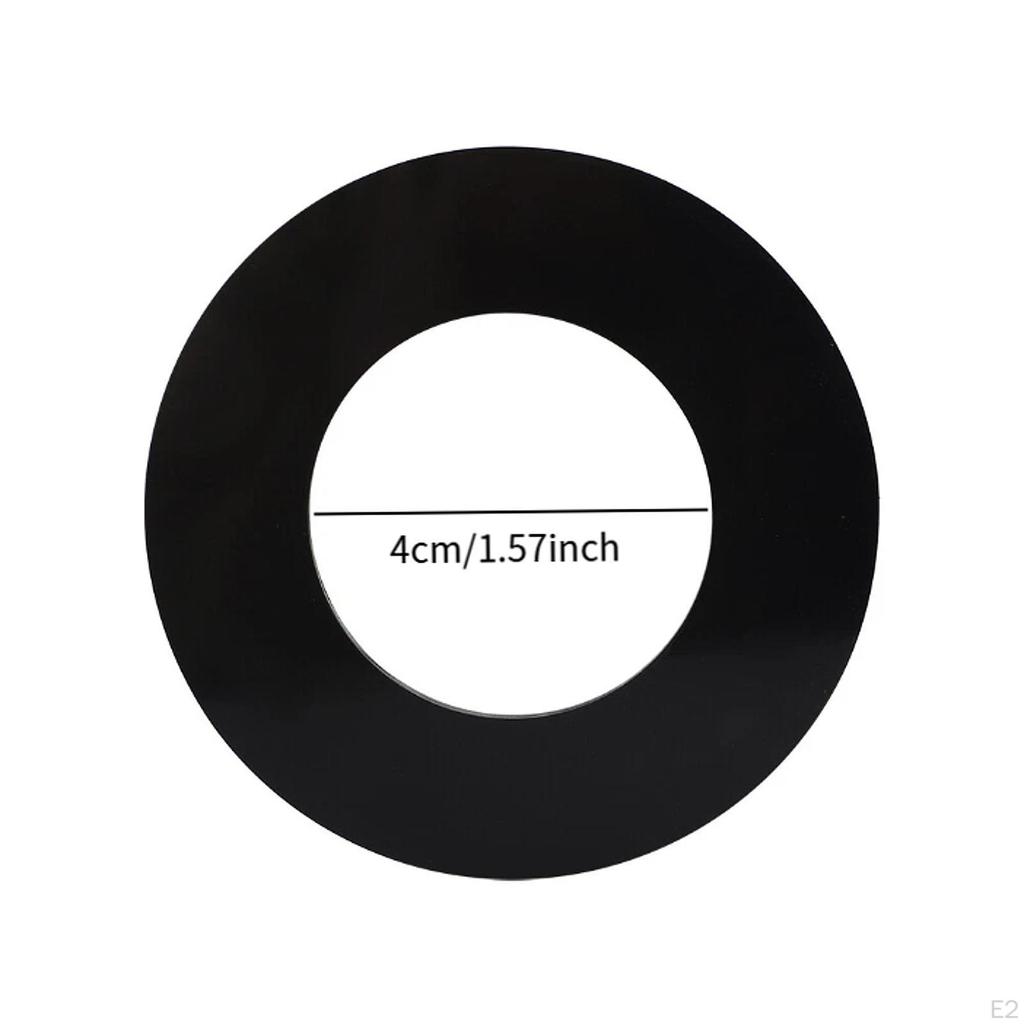 10Pcs Bucket Pin Shims Kit Washers Steer Loader Polymeride 40mm Spacers Gaskets for EX50 EH35 WB140