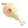 Anxiety Relief Toys for Dogs Dog Treat Dispenser Toy, Spiky Chicken Leg Chew Rubber Interactive Durable Fetch Puzzle Feeder Aggressive Chewers, Dental