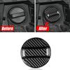 Oil Fuel Tank Cap Cover Trim Carbon Fiber For Nissan 350Z 370Z 720 Altima GTR