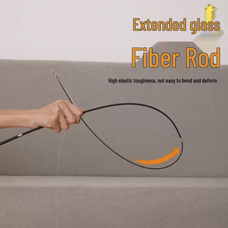 1.8m Extra Long Retractable Cat Teaser with Replaceable, Bite-Resistant Head – Perfect for Relieving Cat Boredom
