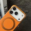 iPhone 13–17 Pro Max Magnetic Rotating Stand Frameless Protective Case