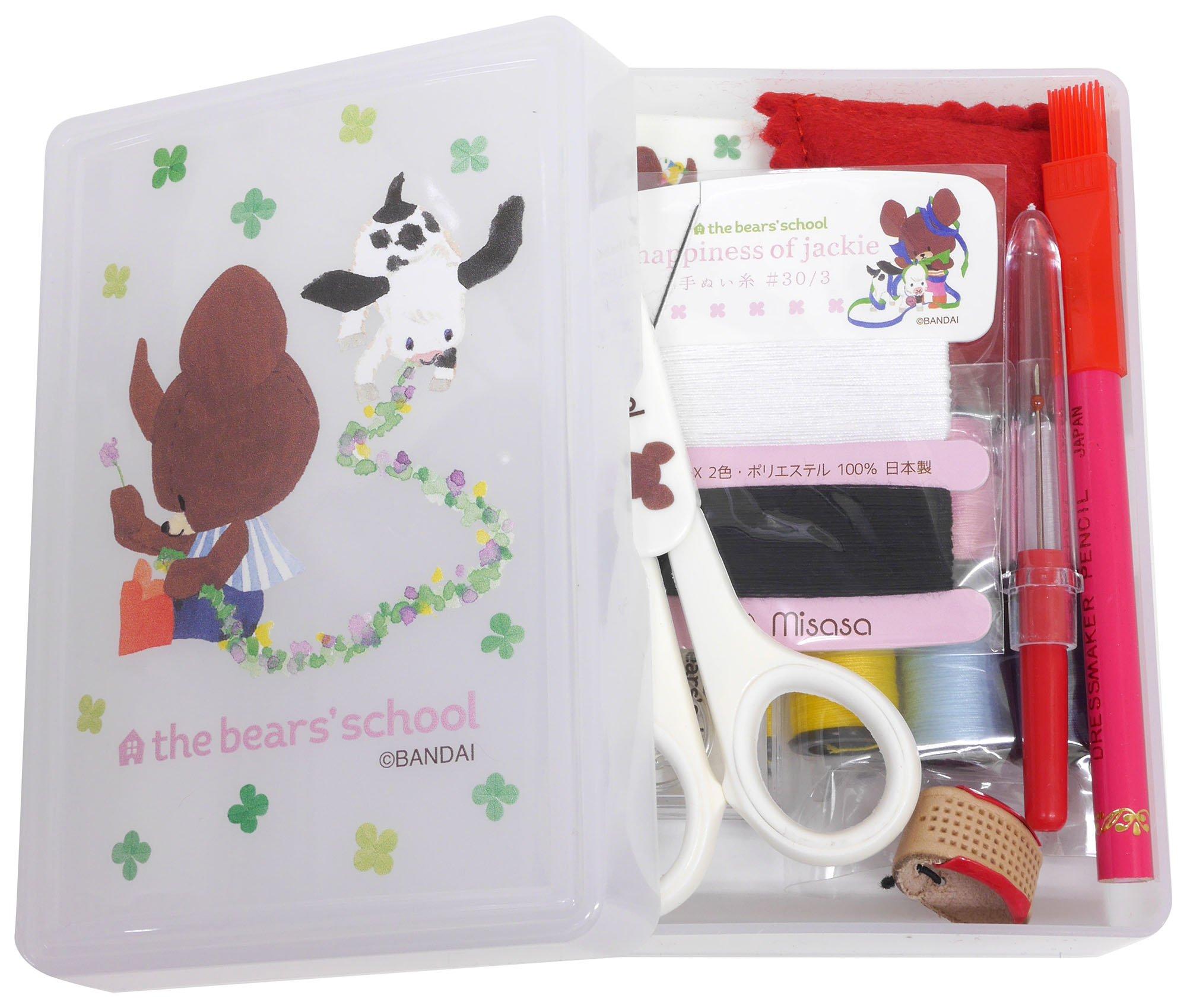 

Школьный швейный набор Misasa Bear, белый, маленький, тип 1762