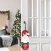 Christmas Decorations Wooden Door Hanging Cartoon Santa Claus Snowman Christmas Shopping Mall Store Layout Door Handle Pendant