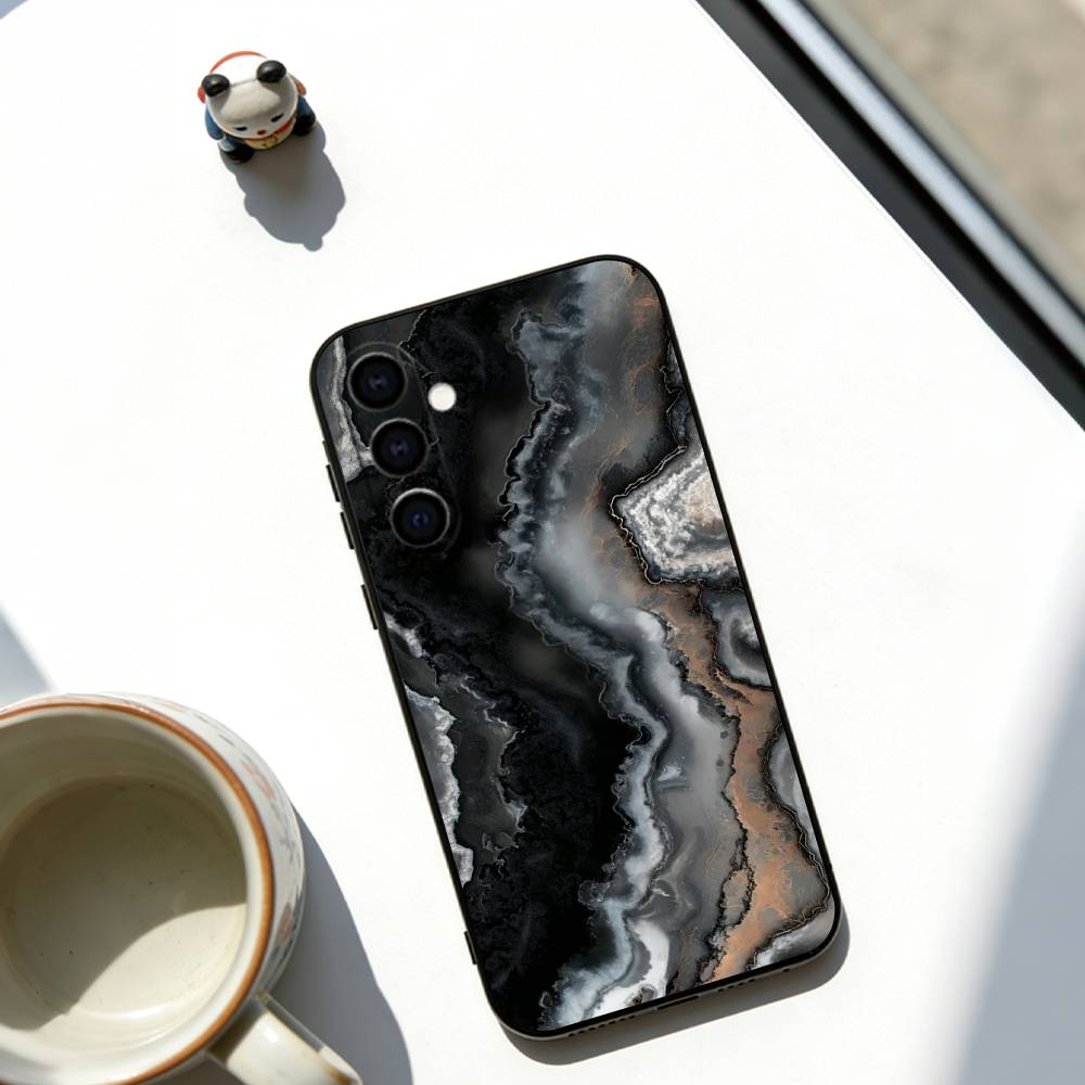 

Textured Oil Painting Phone Case Soft black For Samsung Galaxy A73,A72,A71,A70,A53,A52,A51 Samsung a42 5g