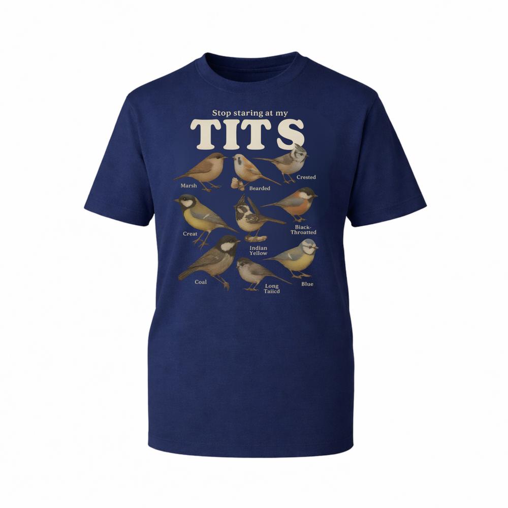 Funny Bird Pun Graphic TShirt Cheeky Nature Sarcastic Bird Unisex Gift TTop S