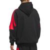 adidas Basketball Fleece Hoodie Black Red Unisex JZ7938