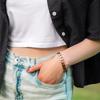 Preumium Armband aus reinem Kupfer für Männer Frauen Doppelreihig Magnettherapie Armband Schmuck Geschenke