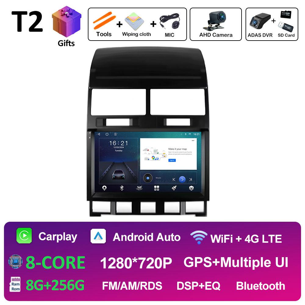 Wireless Carplay For Volkswagen Touareg GP 2002 2003 2004 2005 2006 2007 - 2010 Android Intelligent System Bluetooth Accessories