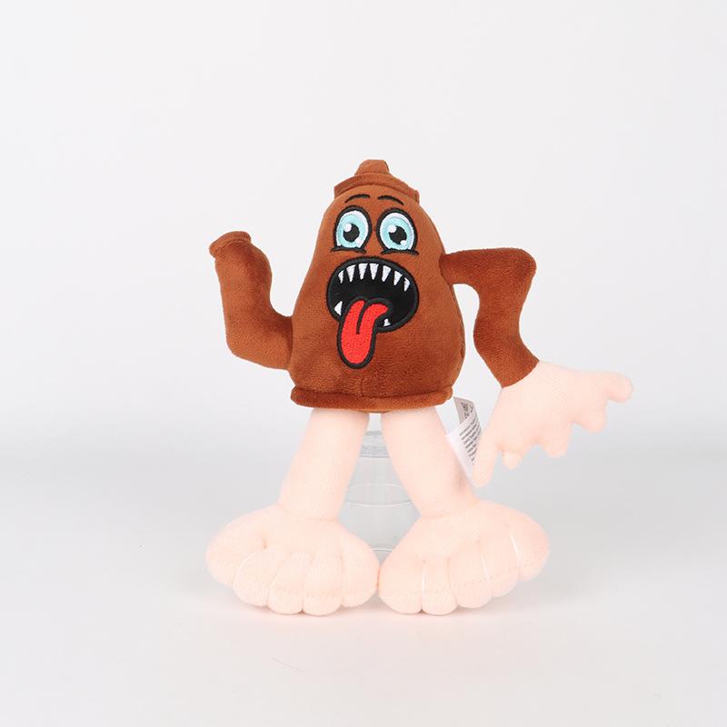 Cute Shoe Wearing Shark Interesting Plush Toys Tung Tung Tung Sahur Plush Toy Game Peripherals Stuffed Toys Kids Birthday Gifts