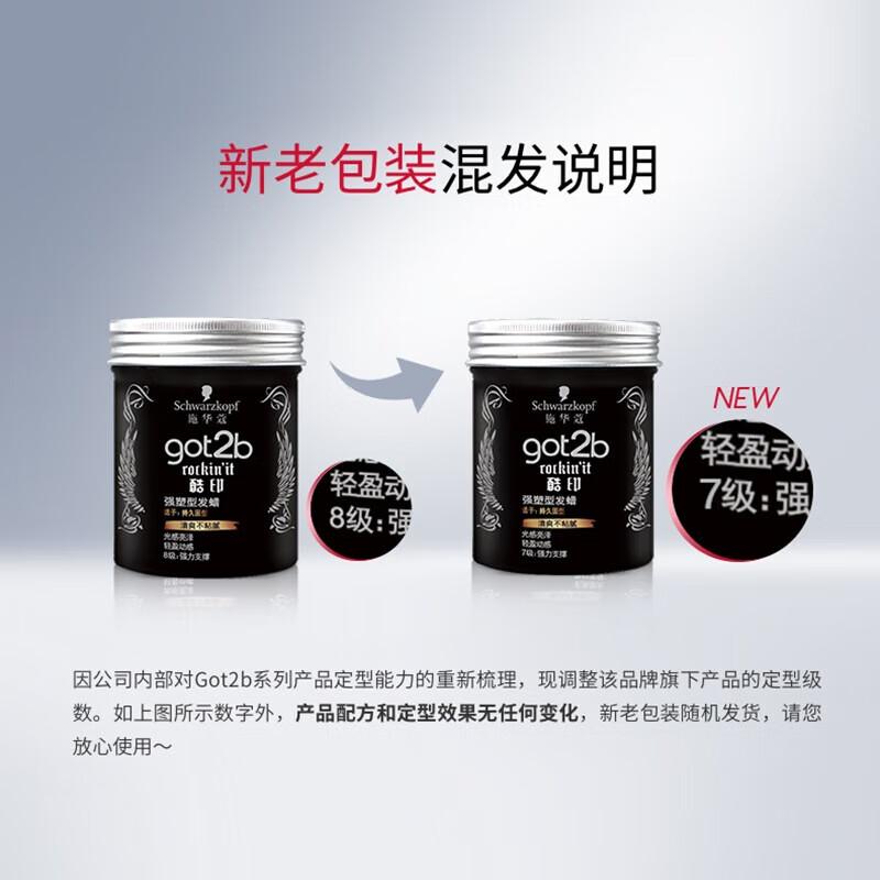 Schwarzkopf got2b Strong Hold Styling Wax
