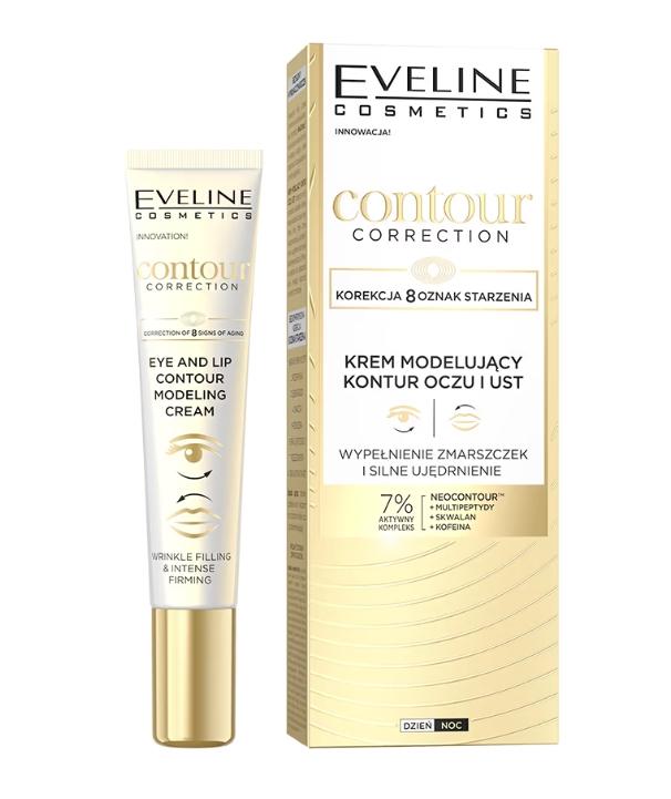 Eveline Konturcreme, Augen & Lippen 20ml