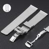 Hochwertiges Mailänder Armband für IWC Pilotenuhrarmband für Omega Seamaster Edelstahl Faltschließe Armband 20m 22mm