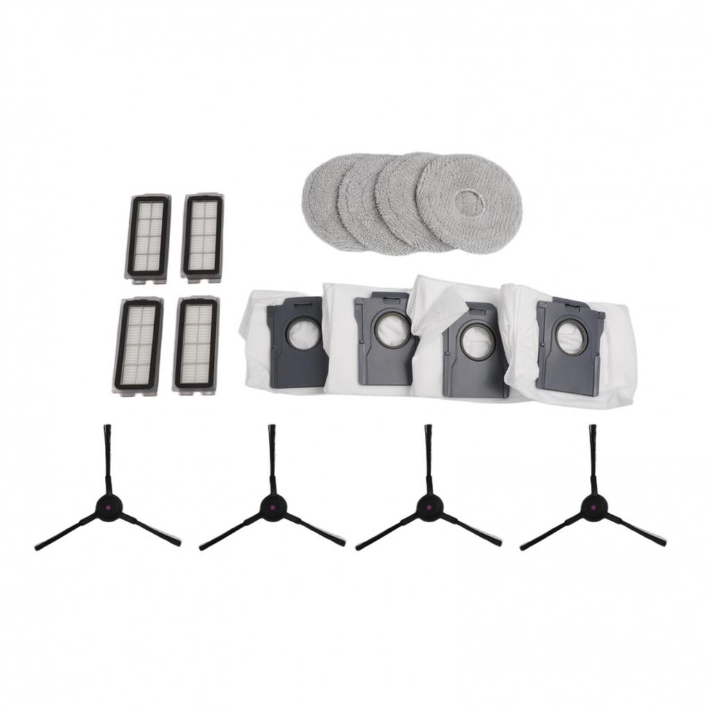 Replacement Kit Filter Paper Inserts Nylon Side Bristles