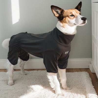 Four-legged Pet Pajamas Four-legged Dog Pajamas Elastic Big Dog Pajamas High Neck Pet Thermal Sweater Loungewear