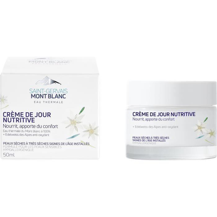 Tagescreme - Saint Gervais Mont Blanc - Anti-Aging - Nährend 50 ml - Hypoallergen - Reife Haut