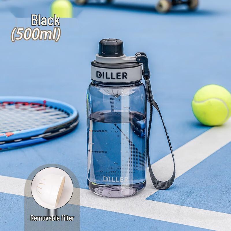 Diller 500ML Tritan Sports Water Bottle