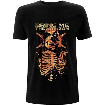 Bring Me The Horizon Skull Muss T-shirt  High-end Luxe Is voor Zowel Mannen als Vrouwen Top Y2k 2026 Zomer