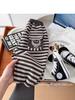 Boys' Cartoon Striped Sweatpants - Soft Casual Spring/Autumn Ankle-Cuff Pants for Small and Medium Children (2025)