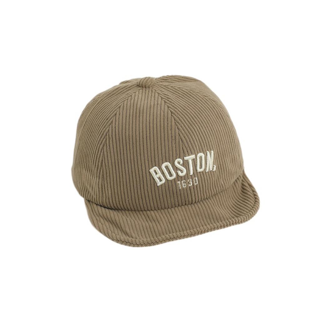 Enfärgad Baby Keps med Anknäbb Andningsbar Glaciärkeps För Barn i Åldern 1-3 År