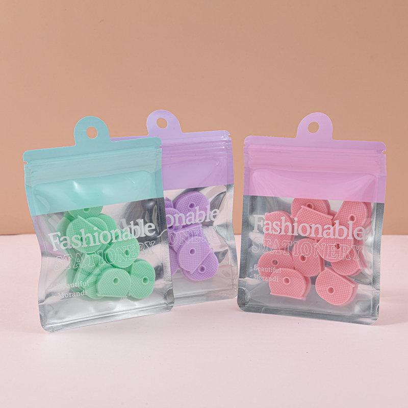 New Macaron Color Office Suit: High-Value, Labor-Saving Binding and Paper Clip Set with Long Tail Design