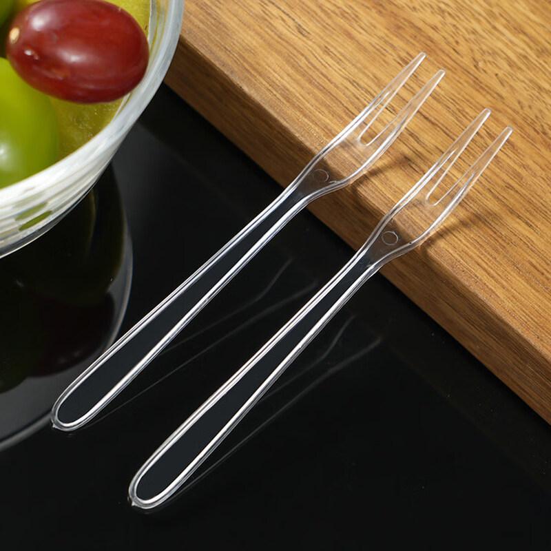 ZISIZ Thickened Disposable Fruit Forks