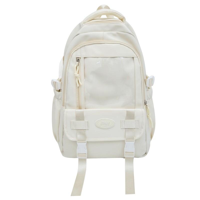 Girls Nylon School Backpack With Large Capacity For Middle School Students