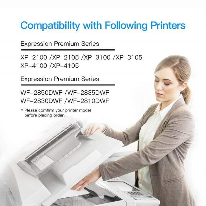 Compatible Ink Cartridges of Epson 603 XL Ink - Pack of 4 - Black, Cyan, Magenta, Yellow