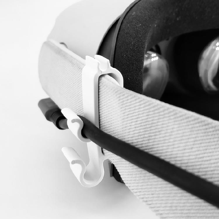 Přenosná přezka na datový kabel Organizér na dráty Klip Správa kabelů pro Quest 2