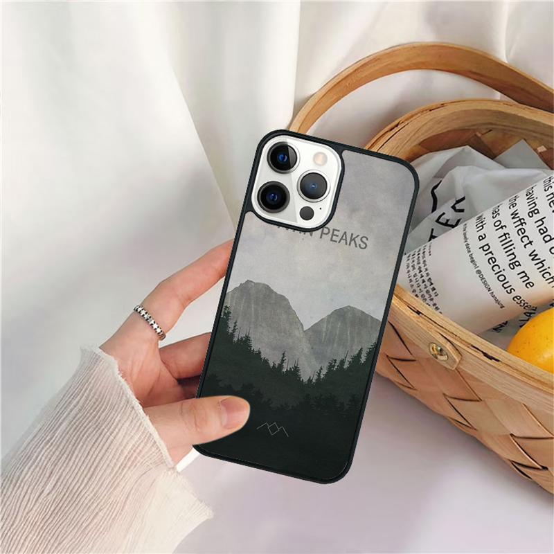 Welcome To Twin Peaks Phone Case For iPhone 17 Air 16 15 14 11 12 13 Pro  MAX Plus coque Cover Shell