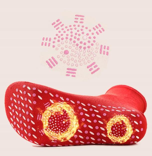 Warming Thermoactive Anti-Slip Socks Universal Black Gift