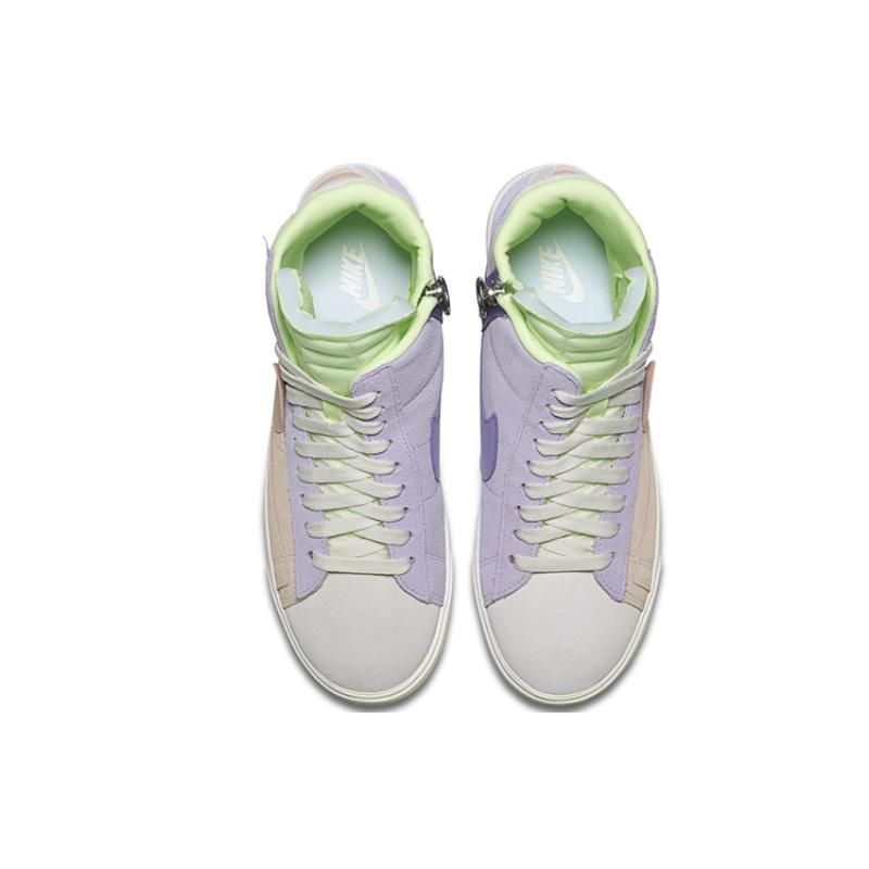 Nike Blazer Mid Rebel Pink Purple Women's Sneakers Skateboard Shoes CQ7786-661