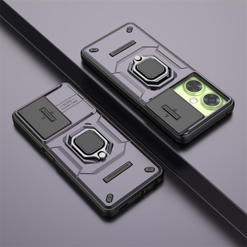 For OnePlus Nord CE 3 Lite 5G 2023 Case Magnetic Ring Stand Phone Cases For One Plus 1+ Nord CE3Lite Armor Shockproof Back Cover