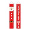Christmas Nutcracker Couplets Door Curtain Flags | Festive Porch Decor