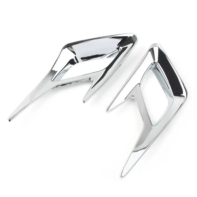 GL1800 Motorcycle for Honda Chrome Front Rear Fender Trim Air Intake Vent Decorative Cover Goldwing GL 1800 2018- Fairing